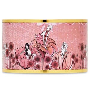 Pink Enamel Bangle by Megan Hess